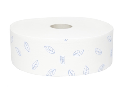 Toiletpapir Tork Premium Jumbo Soft T1 2-lags Hvid Krt/6