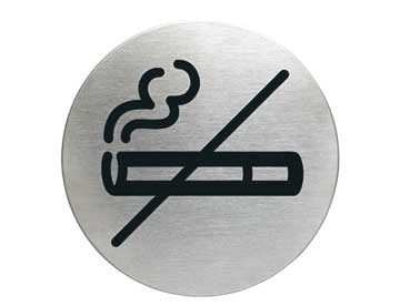 Pictogram BNT rygning forbudt Ø75mm