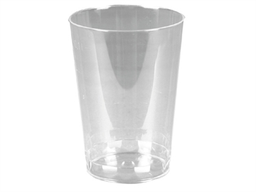 Lille glas 10/12cl hård plast Ps/50