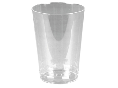 Lille glas 10/12cl hård plast Ps/50