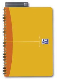 Notebook Oxford Essentials A4 kvad. Ass. Farver