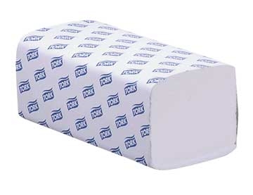 Håndklædeark Tork Premium Zig-Zag Soft H3 2-lags hvid Krt/15x200