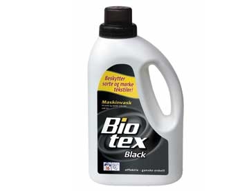 Vaskemiddel Biotex Sort 990ml t/mørkt tøj flydende