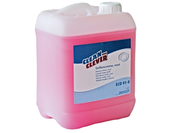 Cremesæbe SMA91 rosa 5 Ltr Clean and Clever Parfumeret