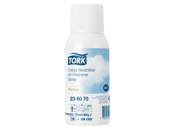 Luftfrisker Tork Premium Spray A1 parfumefri Citrongræs 75ml
