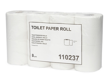 Toiletpapir Tork Neutral T4  200 ark Hvid 2-lags Sæk/8x8