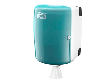 Dispenser Tork Centerfeed W2 Hvid/turkis 447x328x302mm