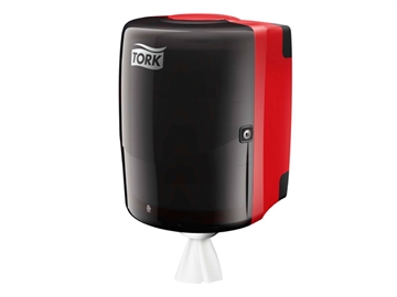 Dispenser Tork Centerfeed W2 Sort/rød 447x328x302mm