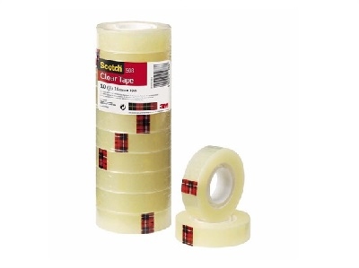 Tape Scotch klar 15x33