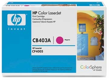 Color LaserJet CP4005 magenta toner