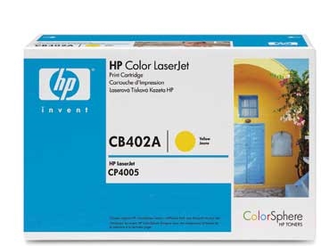 Color LaserJet CP4005 yellow toner