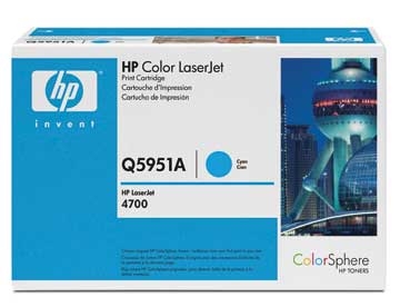 Color LaserJet Q5951A cyan toner