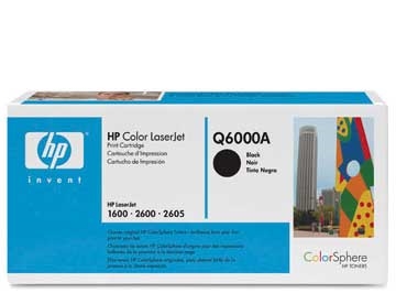 Color LaserJet Q6000A black toner