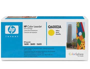 Color LaserJet Q6002A yellow toner