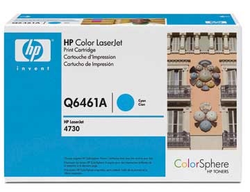 Color LaserJet Q6461A cyan toner cartrid