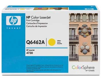 Color LaserJet Q6462A yellow toner cartr