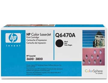 Color LaserJet Q6470A black toner