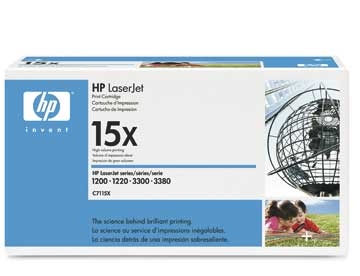 LaserJet 15X toner cartridge, high capac