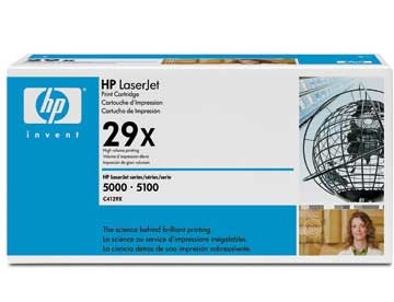 LaserJet 29X toner cartridge, high capac