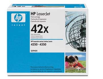 LaserJet 42X toner, high capacity