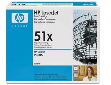 LaserJet 51X toner cartridge, high capac