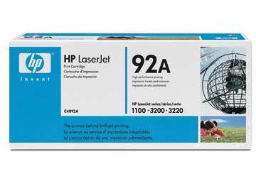 LaserJet 92A toner cartridge