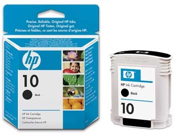 No10 black ink cartridge, large
