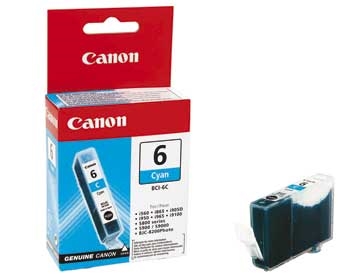BCI-6C cyan ink cartridge