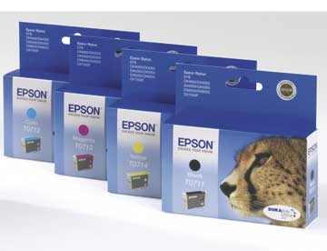 T0711 Black Ink Cartridge 7.4 ml