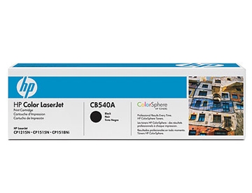 Color LaserJet CB540A black toner