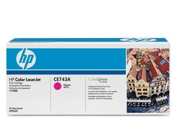 Color LaserJet CE743A magenta toner