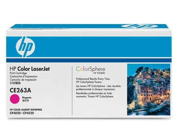 Color LaserJet CE263A magenta toner