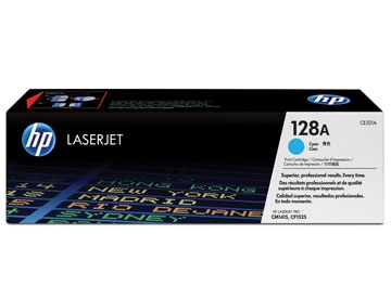 Color LaserJet 128A cyan toner
