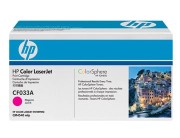 Color LaserJet CF033A magenta print cart