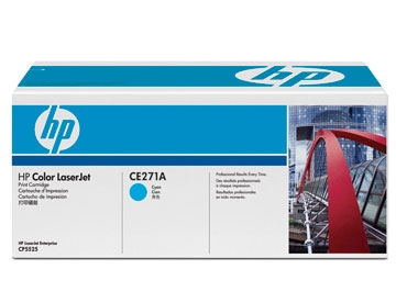 Color LaserJet CE271A cyan toner