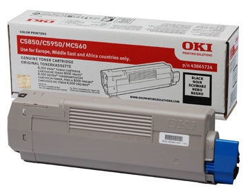 C5850/5950/MC560 toner black 8K