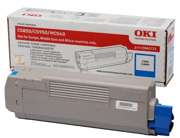 C5850/5950/MC560 toner cyan 6K