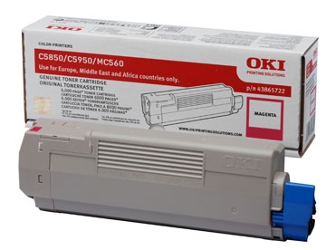 C5850/5950/MC560 toner magenta 6K