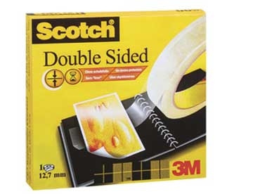 Tape Scotch 665 Dobb klæbende 12,7mmx33m