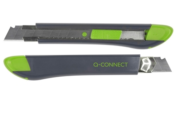 Hobbykniv Q-Connect 18mm blad m/stålforstærkning