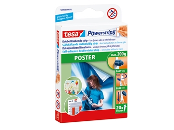 Powerstrips Tesa 58003 Poster pk/20