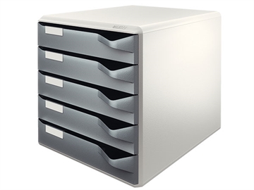 Skuffekabinet Leitz 5 skuffer A4 grå