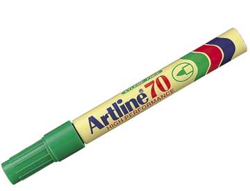 Marker Artline 70 Grøn 1,5mm 