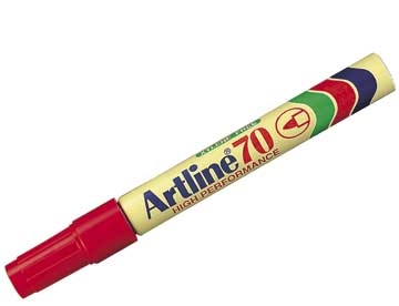 Marker Artline 70 Rød 1,5mm 
