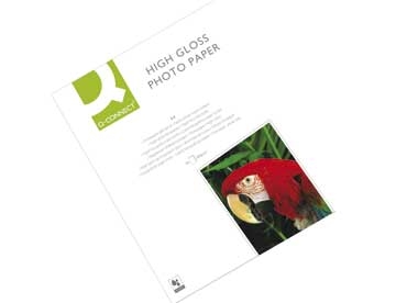 Fotopapir Q-Connect Inkjet A4 High Gloss 260g pk/20 