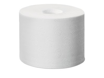 Toiletpapir Tork Mid-size T7 2-lags u/hylse hvid Krt/36
