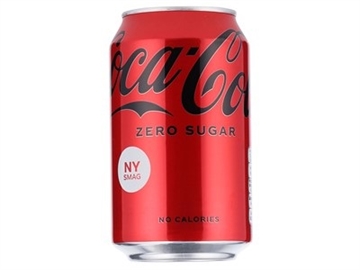 Sodavand Coca-Cola Zero  33cl dåse