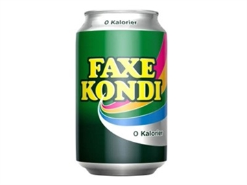 Sodavand Faxe Kondi free 33cl dåse