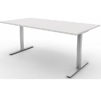 Konferencebord, 80x180cm - Hvid
