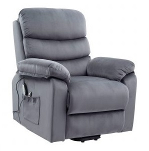 Lænestol m. massage i okselæder